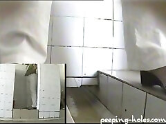 chinesische college-mädchen toilette spycam