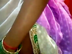 just married bride Saree in full HD desi video home