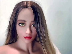 Sex compilation with realistic big titted sex gal