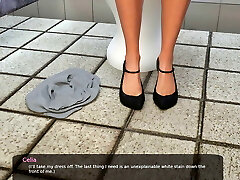 MILFY CITY - Sex scene #20 Tearing Up in the toilet - 3 Dimensional game