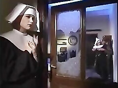 Nun Fucks the Bedpost in the Bum Nun Fucks the Bedpost in the Bum