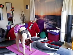 Yoga for sciatica nerve ache, join my faphouse for more content, naked yoga and spicy stuff