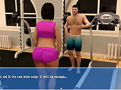 Lily Of The Valley: Hot Cuckold Milf And Muscular Guy In The Gym - Ep44