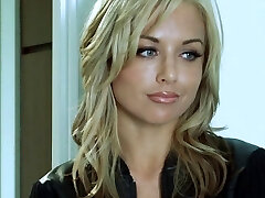 Kayden Kross deepthroats a pipe and jumps on it ardently