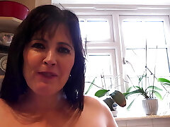 AuntJudysXXX - Your Big Booty Housewife Montse Swinger Lets You Nail Her in the Kitchen (Pov)