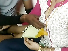 Tamil mom julie teaching how to have hookup with her step son taking deepthroat and cum in her gullet