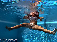 Hungarian underwater erotics with Puzan Bruhova