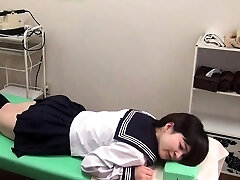 Japanese nubile in schoolgirl uniform stripped Japanese nubile in schoolgirl uniform stripped