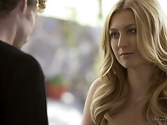 Amazing blonde beauty Alexa Grace lures her neighbor for damn good fuck-fest