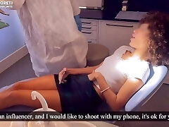 DENTIST ADVENTURE: perverse medical examination for a young nymph DENTIST ADVENTURE: perverse medical examination for a young nymph