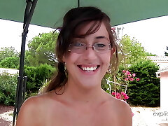 Porno casting of a French teen by the pool, blowjob, sex, fist-fucking. Complete version Porno casting of a French teen by the pool, blowjob, sex, fist-fucking. Complete version