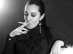 smoking fetish babe