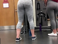 Spying on school girl asses in gym