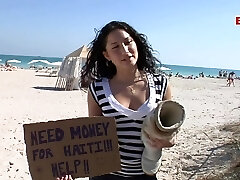 British brunette fun bags teen pick up on street for porn audition British brunette fun bags teen pick up on street for porn audition