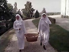 two hairy nuns ..vintage