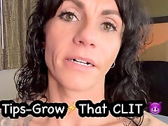 cómo me masturbo para hacer crecer mi clítoris grande
