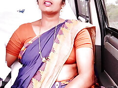 Sexy maid name of Rangi car sex and peeing, telugu Sloppy talks.