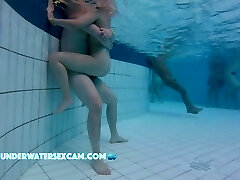 TEASER SHAMELESS Teenie COUPLE FUCKS IN PUBLIC POOL