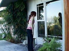 Lustful lesbians roughly make love on the bed with a plethora of scissoring and pussy gobbling