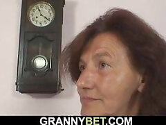 70 years old woman enjoys sucking and railing 70 years old woman enjoys sucking and railing