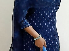 Indian Desi village step-sister was very first time fucking with step-brother-in-law on Clear Hindi audio