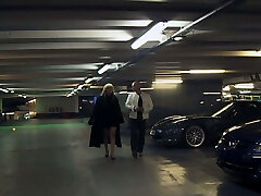 Axelle Parker gives her cute ass to the car thief