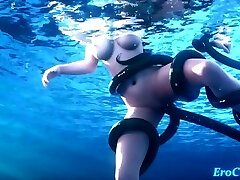 Tifa gets humped in the swimming pool Tifa gets humped in the swimming pool