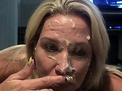 Great ass blonde blowjob and fucking Pov