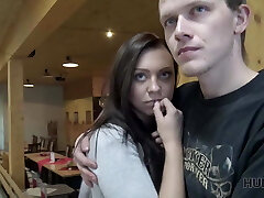 Guy penetrates attractive beauty while cheating plays bowling Guy penetrates attractive beauty while cheating plays bowling