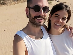 Real loving couple pounds intensely in abandoned building and outdoors – Lustery