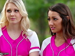 lily rader & # 039; s softball training turns into teen's threesome lily rader & # 039; s softball training turns into teen's threesome