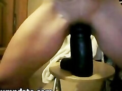 Kinky babe jams big toy in her pussy Kinky babe jams big toy in her pussy