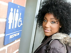 Dark-hued Daquiri Divine Tastes Bigcock At A Gloyhole