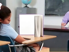 Ultra sexual Jasmine Summers makes from her schoolteacher a sex fucktoy