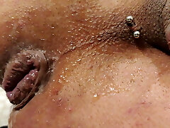 Close up booty pussy strech Close up booty pussy strech