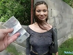 Public Agent Lost Tourist Pummeled outside under a Bridge