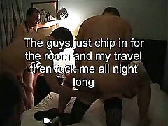 Five lippy swingers gang bang my British MILF wife