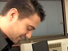 Horny secretary conforms 2 cocks Horny secretary conforms 2 cocks