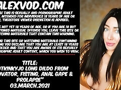 Hotkinkyjo lengthy dildo from sinnovator, belly bulge, fisting, anal gape & blossom Hotkinkyjo lengthy dildo from sinnovator, belly bulge, fisting, anal gape & blossom