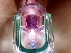 Stella St. Rose - Extreme Wide Open, See my Cervix Close-Up using a Speculum