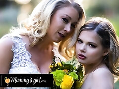 MOMMY'S Woman - Bridesmaid Katie Morgan Tears Up Hard Her Stepdaughter Coco Lovelock Before Her Wedding