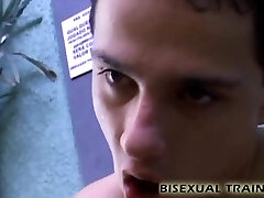 Gargle his big cock by the pool Gargle his big cock by the pool