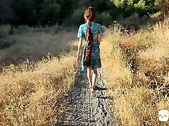 Stepbrother fucks his stepsister in public. Blowjob and public sex. Pov