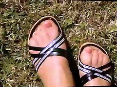 Nylon Stocking Feet High-heeled Shoes