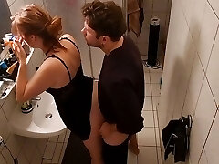 Stepsister Fucked In The Douche And Almost Got Caught By Stepmother