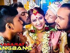 gangbang suhagarat-besi moglie indiana molto 1 ° suhagarat con quattro marito (film completo )