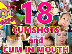 Greatest of Amateur Cum In Jaws Compilation! Huge Multiple Cumshots and Oral Creampies! Vol. 1