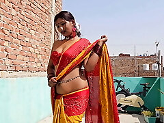 RAJASTHANI Spouse Fucking virgin indian desi bhabhi before her marriage so hard and jizz on her