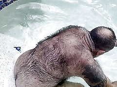 Morning is for a Naked Swim and Stroking