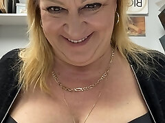 Whore Tessa Playing at Work